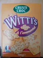 Mängden socker i Witti's à l'emmental