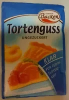 Mängden socker i Tortenguss ungezuckert klar