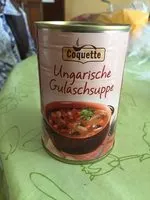 Mängden socker i Un garish et gulaschsuppe