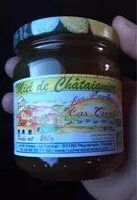 Mängden socker i Miel de chataignier