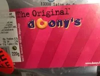 Mängden socker i The original doony's