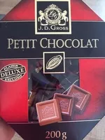 Mängden socker i Petits chocolats