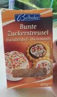 Mängden socker i Bunte Zuckerstreusel
