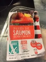 Mängden socker i Pavé de saumon ASC