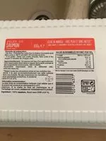 Mängden socker i Filet de saumon