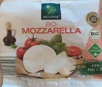 Mängden socker i Bio-Mozarella
