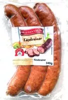 Mängden socker i Wiesentaler Käsekrainer