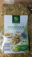Mängden socker i BIO-COUSCOUS mit verschiedenem Gemüse