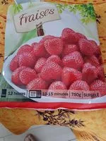 Mängden socker i Fraises surgelées 
