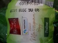 Mängden socker i Finest marzipan egg