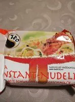 Mängden socker i Instant-nudeln Schweinefleischgeschmsck