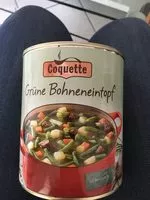 Mängden socker i Grüne Bohnen Eintopf