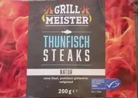 Mängden socker i Thunfisch Steaks natur