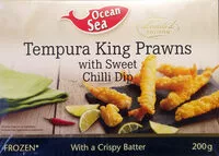Mängden socker i Tempura King prawns