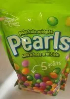 Mängden socker i Pearls goût fruits acidulés