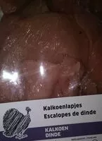 Mängden socker i Escalopes de dinde