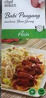 Mängden socker i Vitasia Babi Pangang, met gewokte bami goreng Aldi...