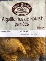 Mängden socker i Aiguillettes de poulet panées
