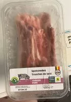 Mängden socker i Tranches de lard