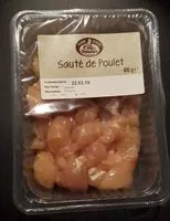 Mängden socker i Sauté de poulet