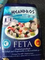 Mängden socker i Feta Schafskäse, 45% Fett I.tr.