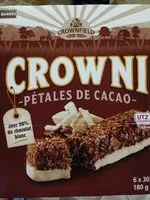 Mängden socker i Crowni Pétales de cacao