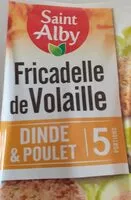 Mängden socker i Fricadelles de volaille