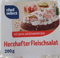 Mängden socker i Herzhafter Fleischsalat