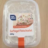 Mängden socker i Geflügel Fleischsalat