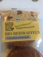 Mängden socker i Naturgut Bio reiswaffeln Vollmilchschokolade
