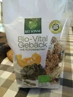 Mängden socker i Bio-Vital Gebäck mit Kürbiskernen
