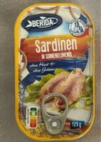 Mängden socker i Sardinen in Sonnenblumenöl