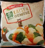 Mängden socker i bio vegetable mix