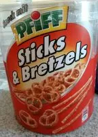 Mängden socker i Sticks and bretzels