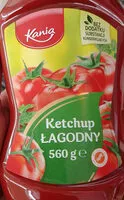 Mängden socker i Ketchup łagodny