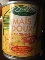 Mängden socker i Maïs Doux en Grains Super Sweet