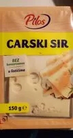 Mängden socker i Carski sir