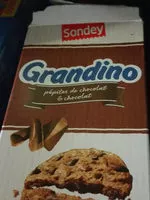 Mängden socker i cookies aux pépites de chocolat