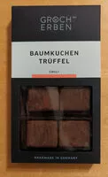 Mängden socker i Baumkuchen Trüffel Chili