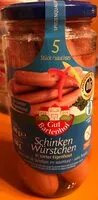 Mängden socker i Schinken- Würstchen