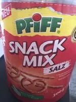 Mängden socker i Snack mix salz