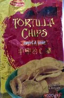Mängden socker i Tortilla Chips Sweet & Sour