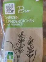 Mängden socker i Bio Weizen Landbrötchen