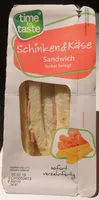 Mängden socker i Schinken&Käse Sandwich