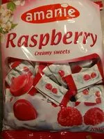 Mängden socker i Bonbons Creme Framboise