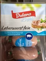 Mängden socker i Streichzwerge Leberwurst Light, Fein