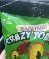 Mängden socker i Backyard Crazy Toads