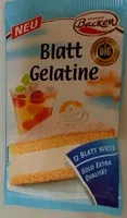 Blattgelatine