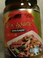 Mängden socker i Wok Sauce Indonésie