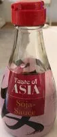 Mängden socker i Taste of Asia Soja-Sauce